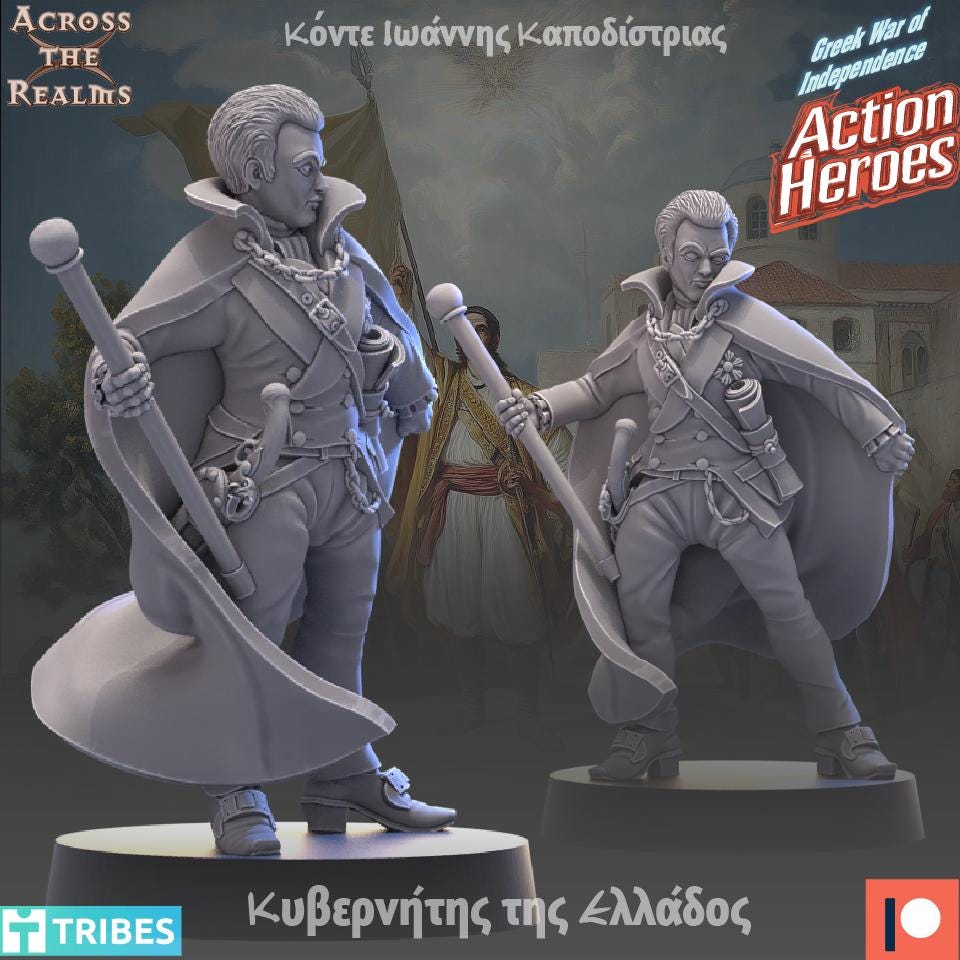 Count Ioannis Kapodistrias, Governor of Greece | Across the Realms