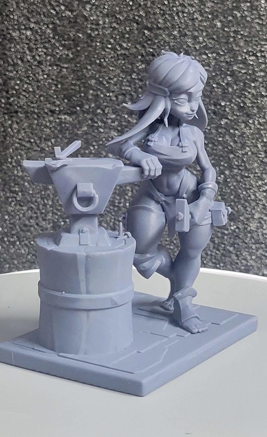 Blacksmith Goblin Miniature | 1ndefference