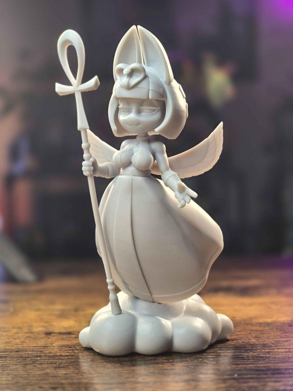 Egyptian Cat Girl Miniature | 1ndefference