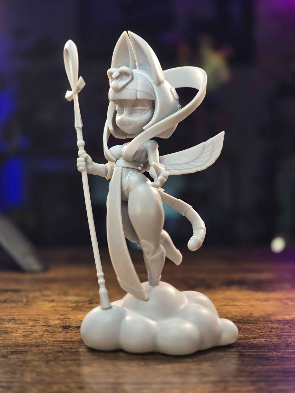 Egyptian Cat Girl Miniature | 1ndefference