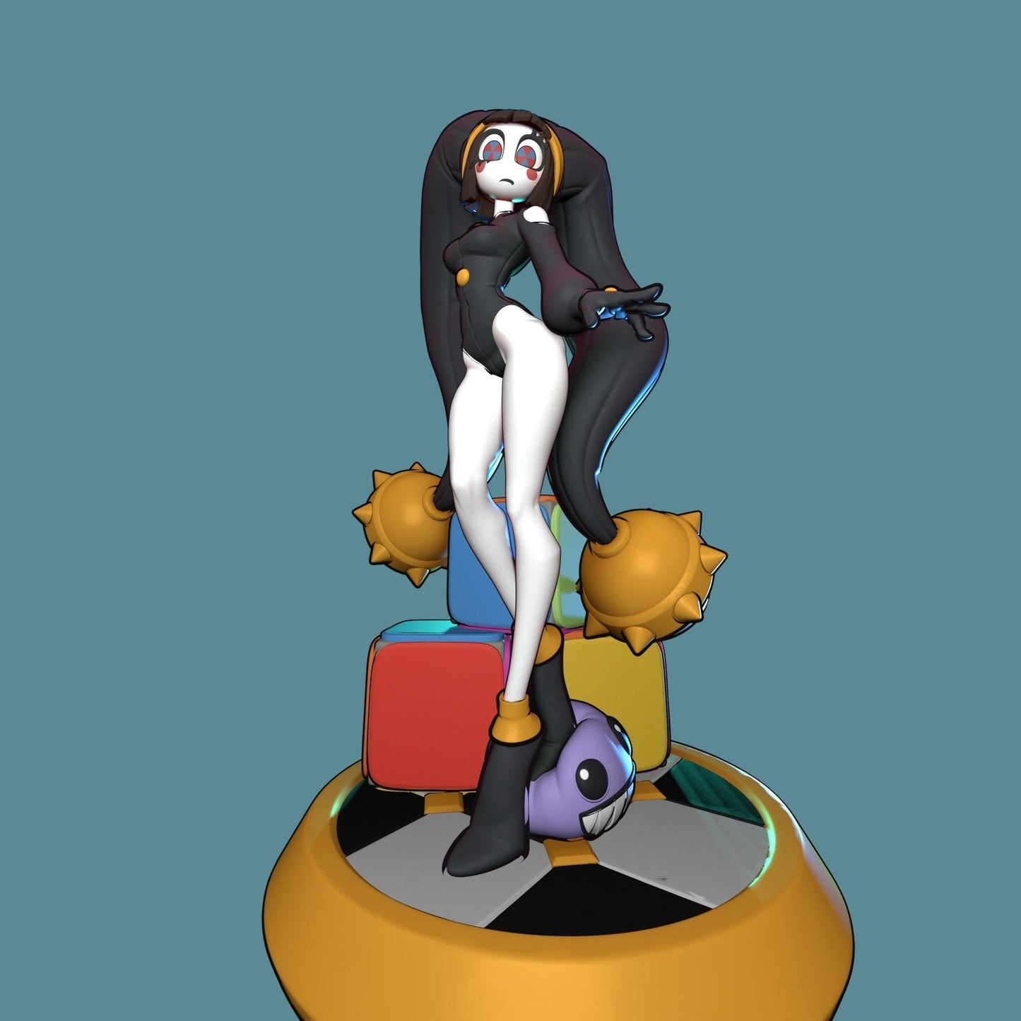 Clown Girl Miniature | 1ndefference
