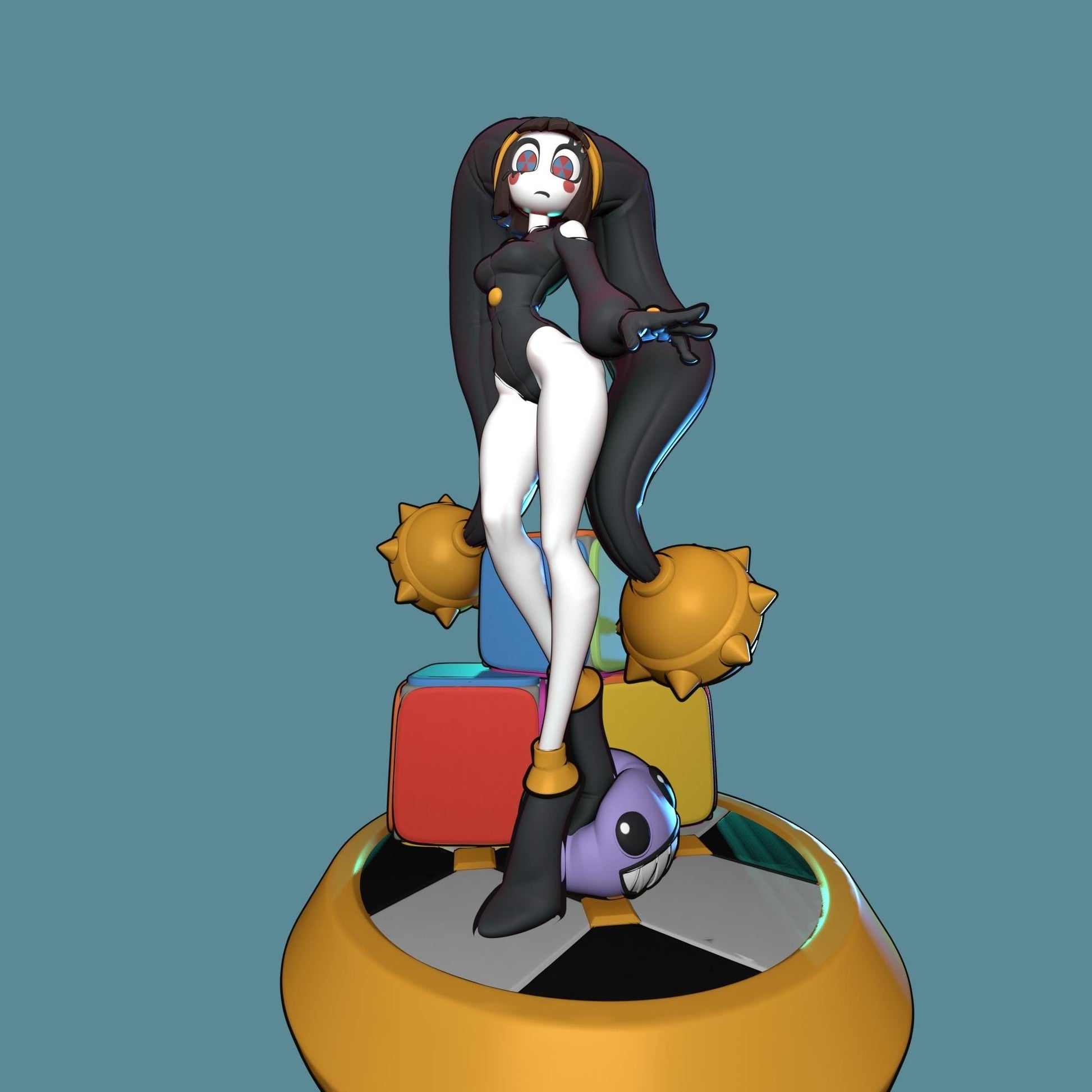 Clown Girl Miniature | 1ndefference