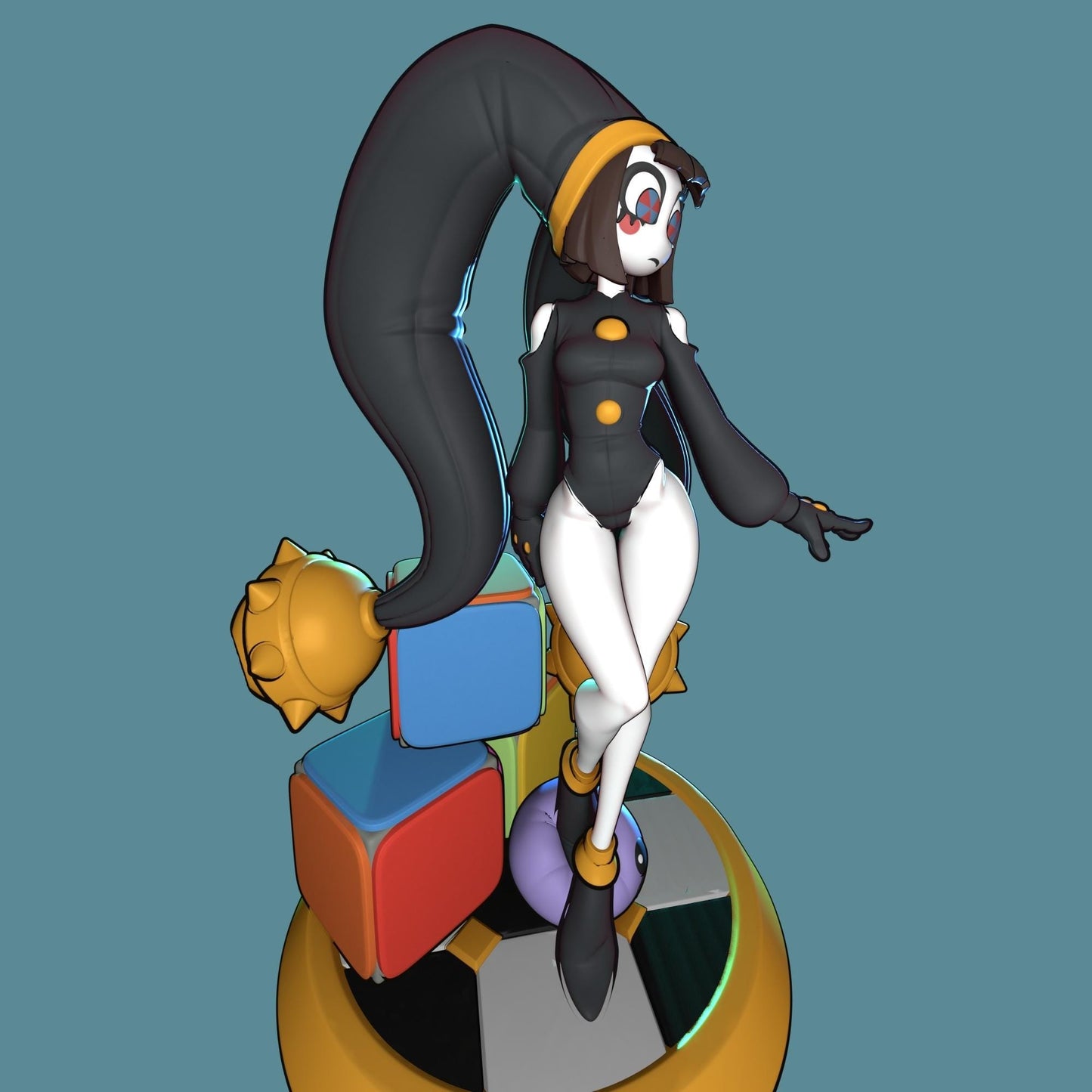 Clown Girl Miniature | 1ndefference