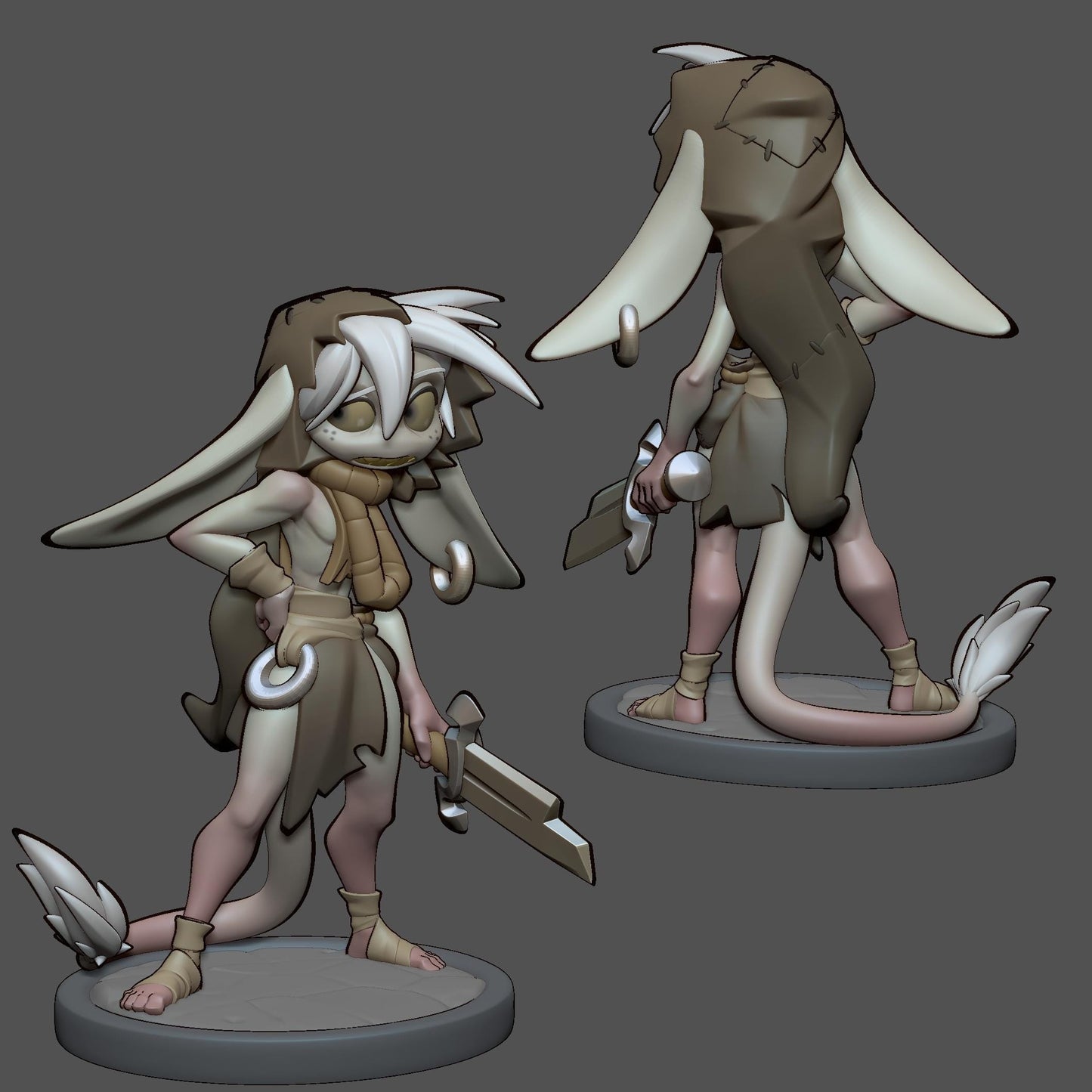 Cursed Goblin Miniature | 1ndefference