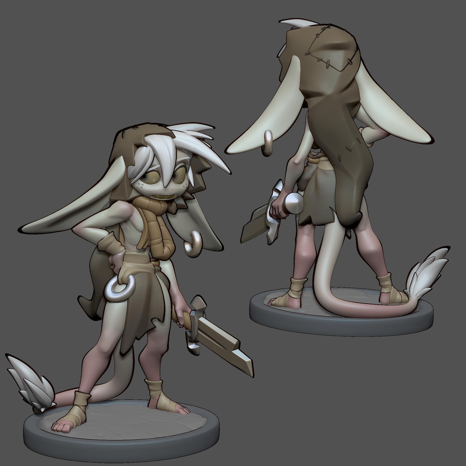 Cursed Goblin Miniature | 1ndefference