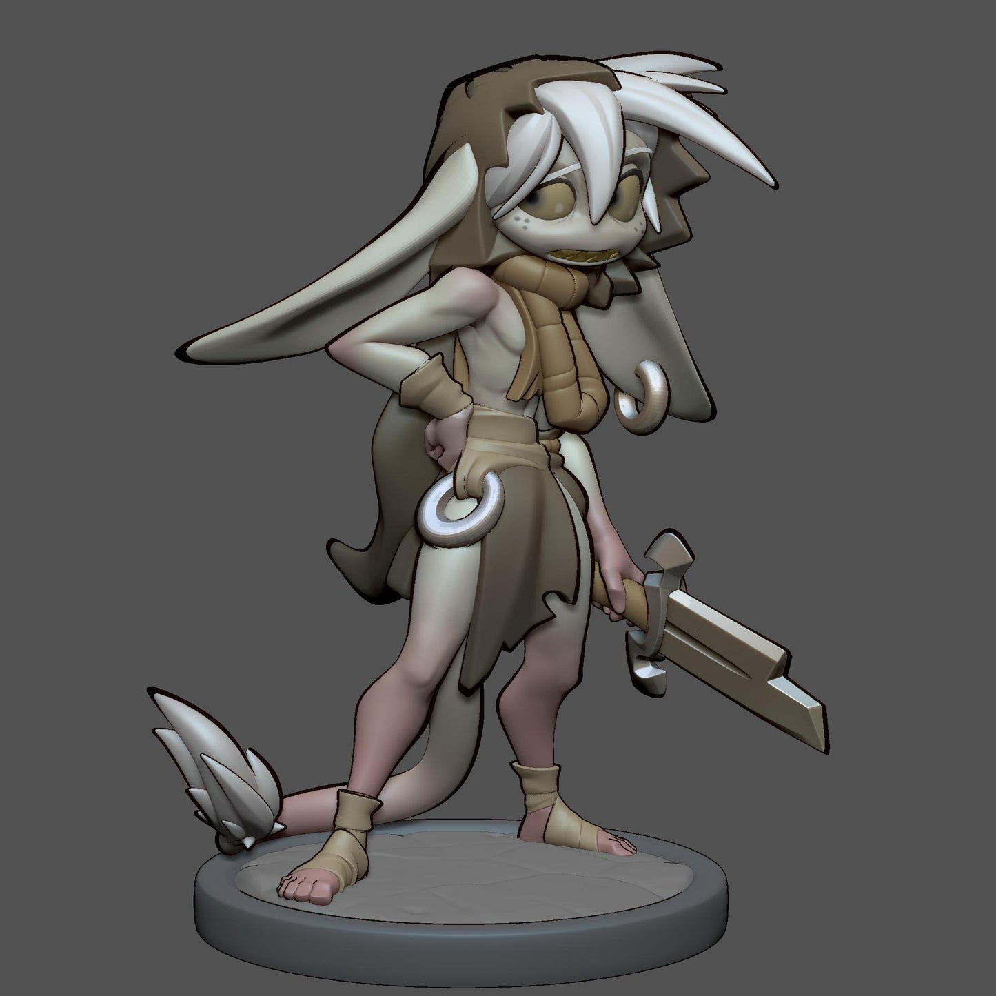 Cursed Goblin Miniature | 1ndefference