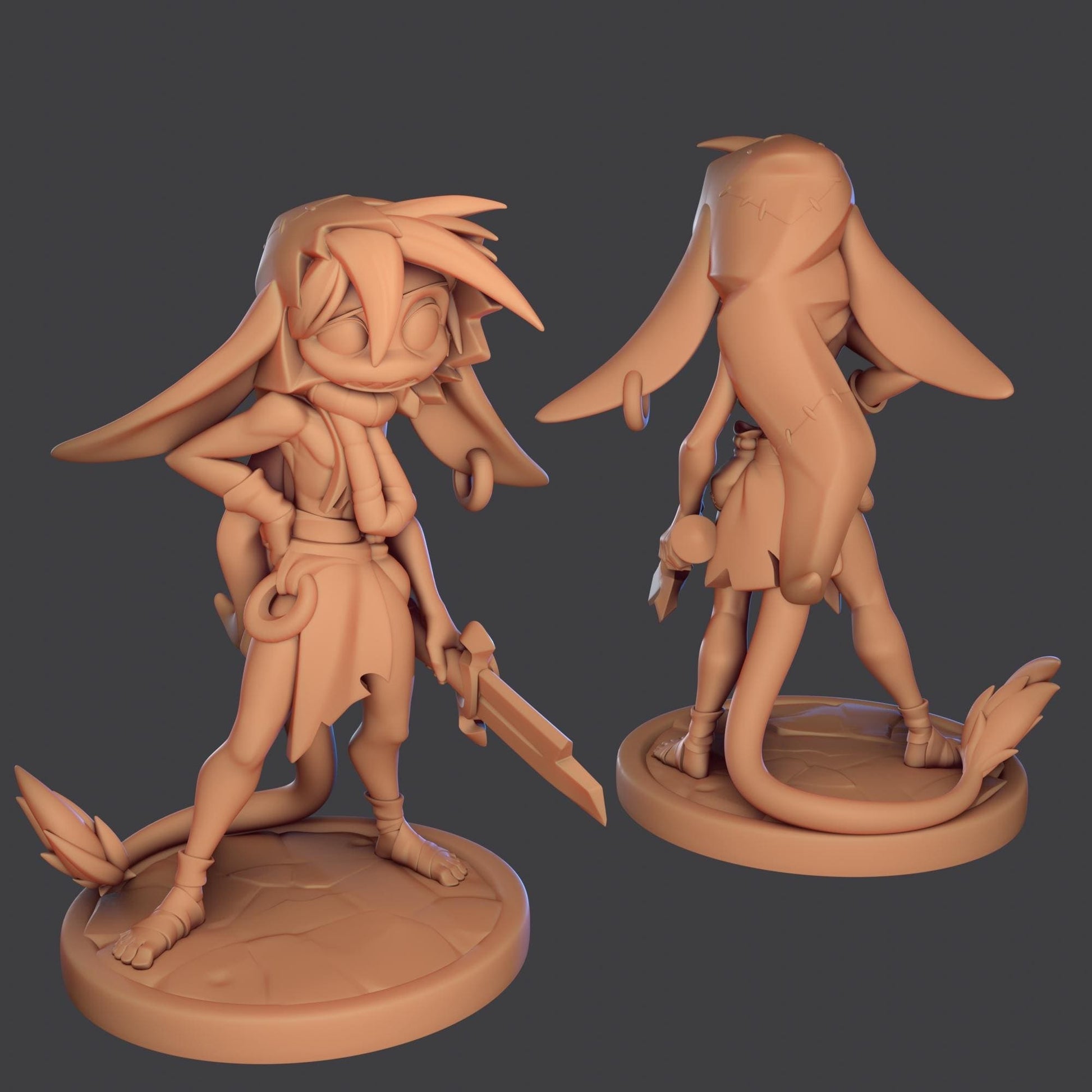 Cursed Goblin Miniature | 1ndefference
