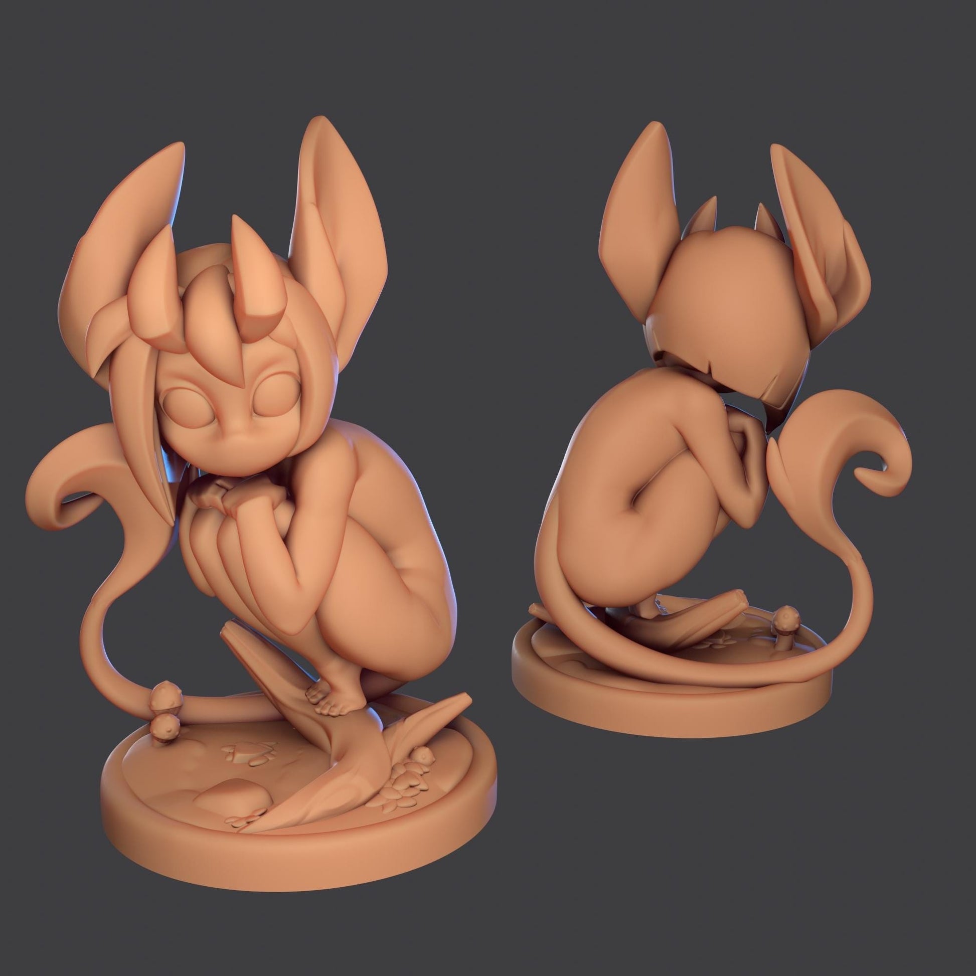 Imp Girl Miniature | 1ndefference