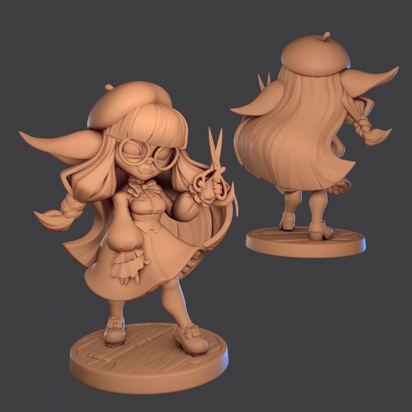 Goblin Girl Miniature | 1ndefference