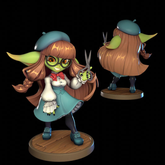 Goblin Girl Miniature | 1ndefference