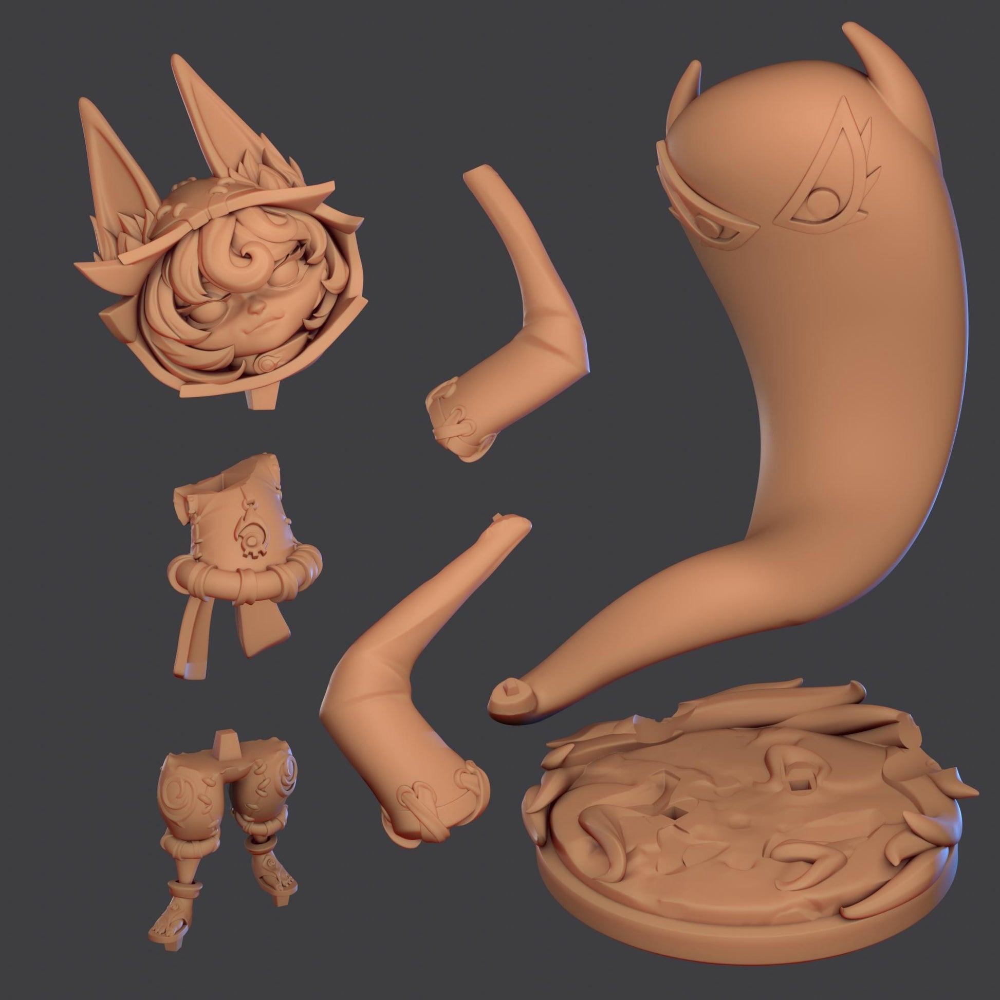 Monster Girl Miniature | 1ndefference