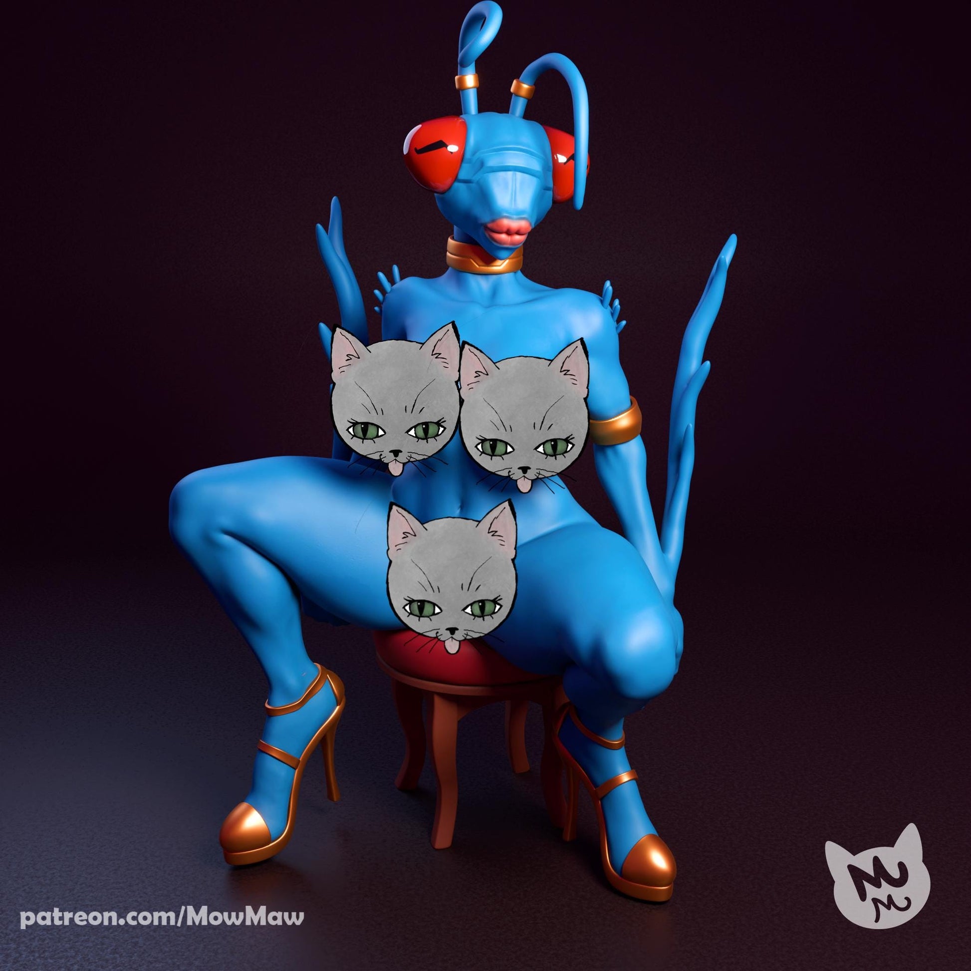 Bug Lady Model Kit | Mow Maw