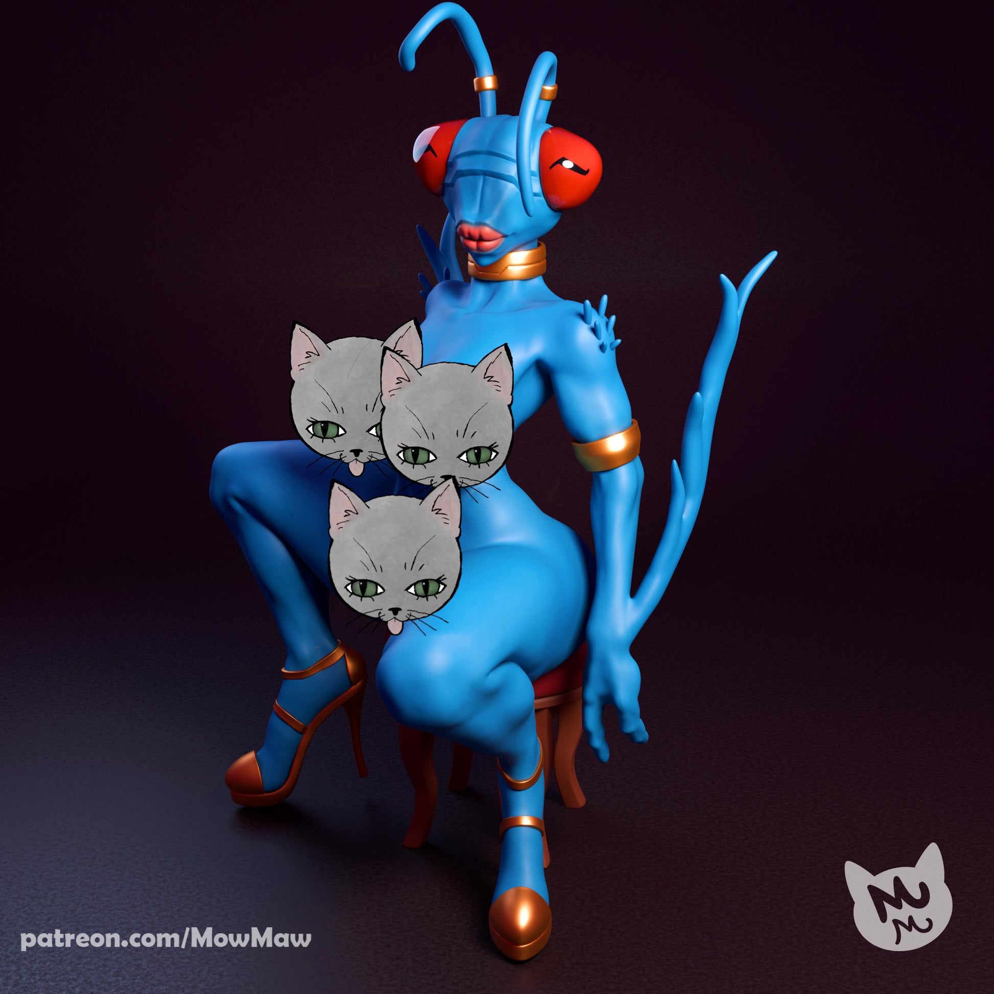 Bug Lady Model Kit | Mow Maw