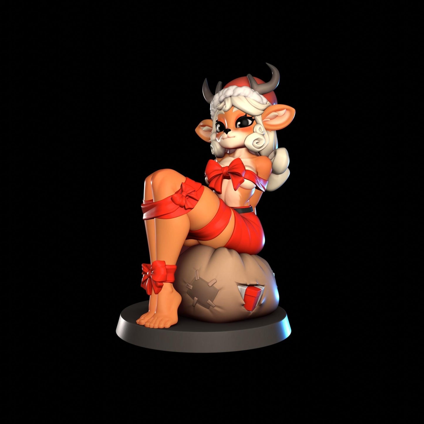 Reindeer Girl Miniature | 1ndefference
