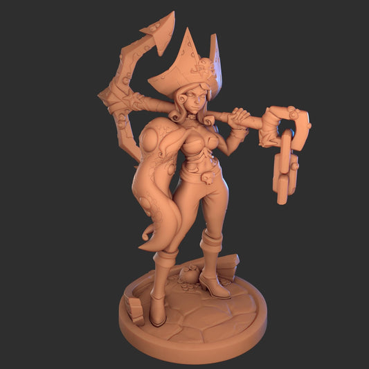 Sea Captain Lady Miniature | 1ndefference