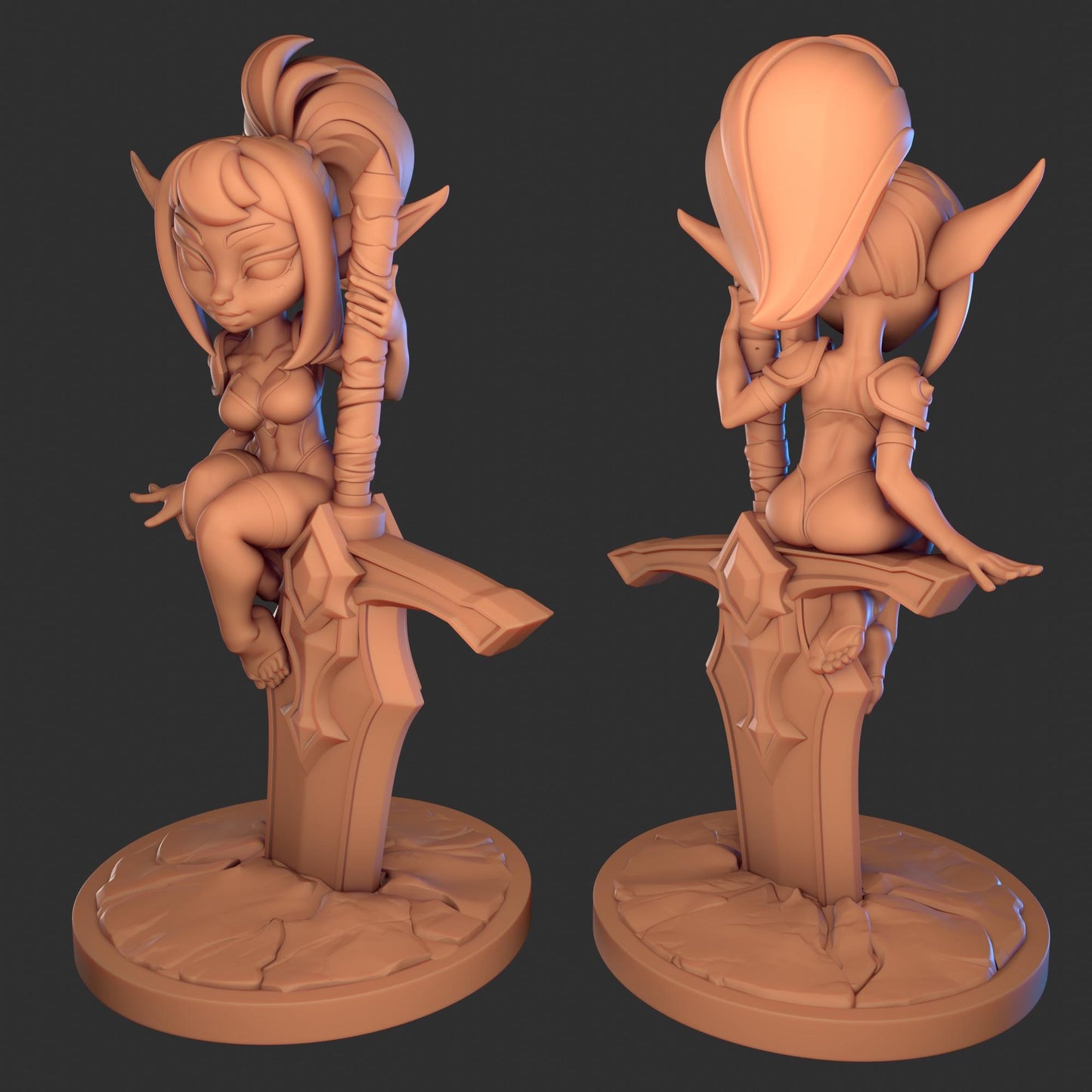 Goblin Paladin Miniature | 1ndefference