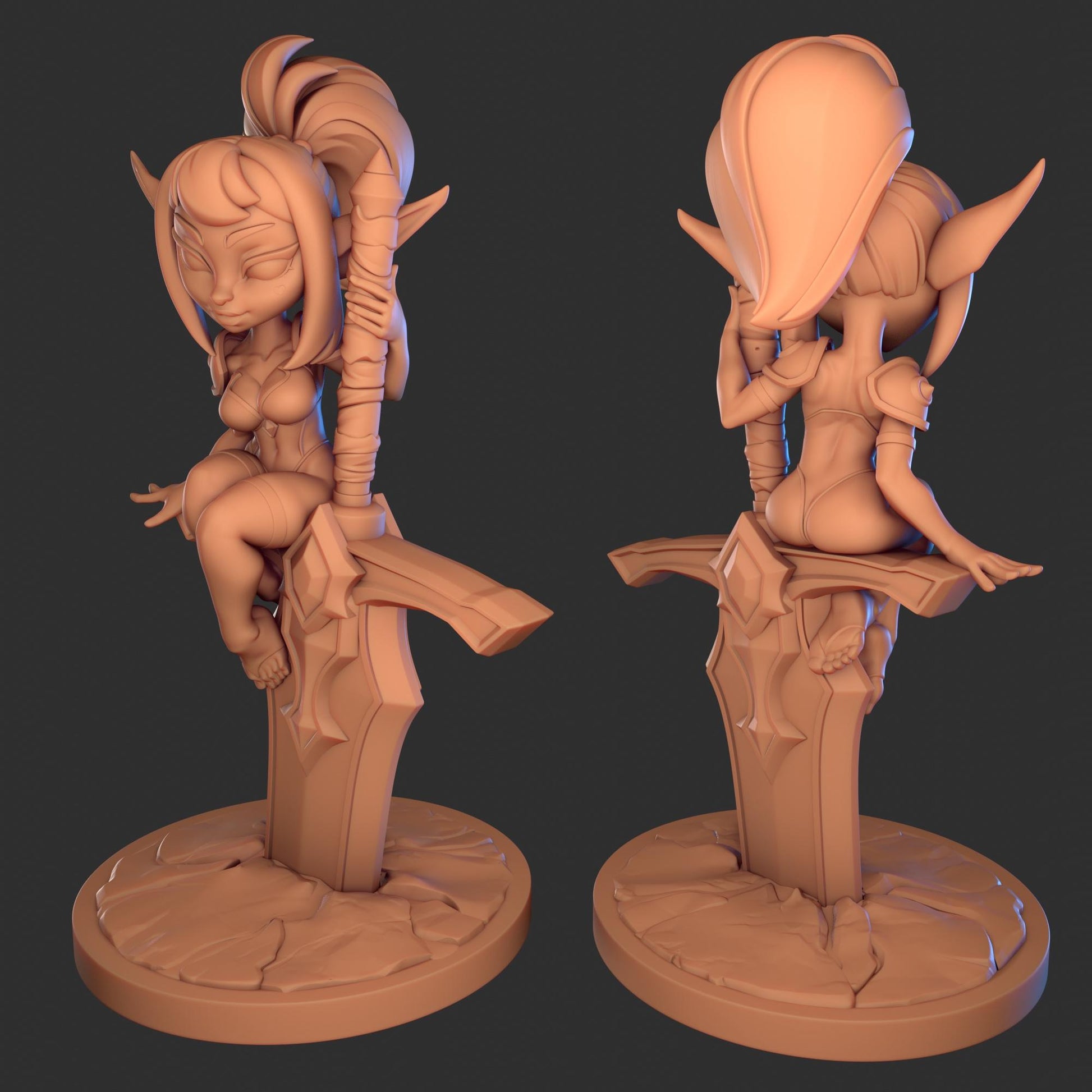 Goblin Paladin Miniature | 1ndefference