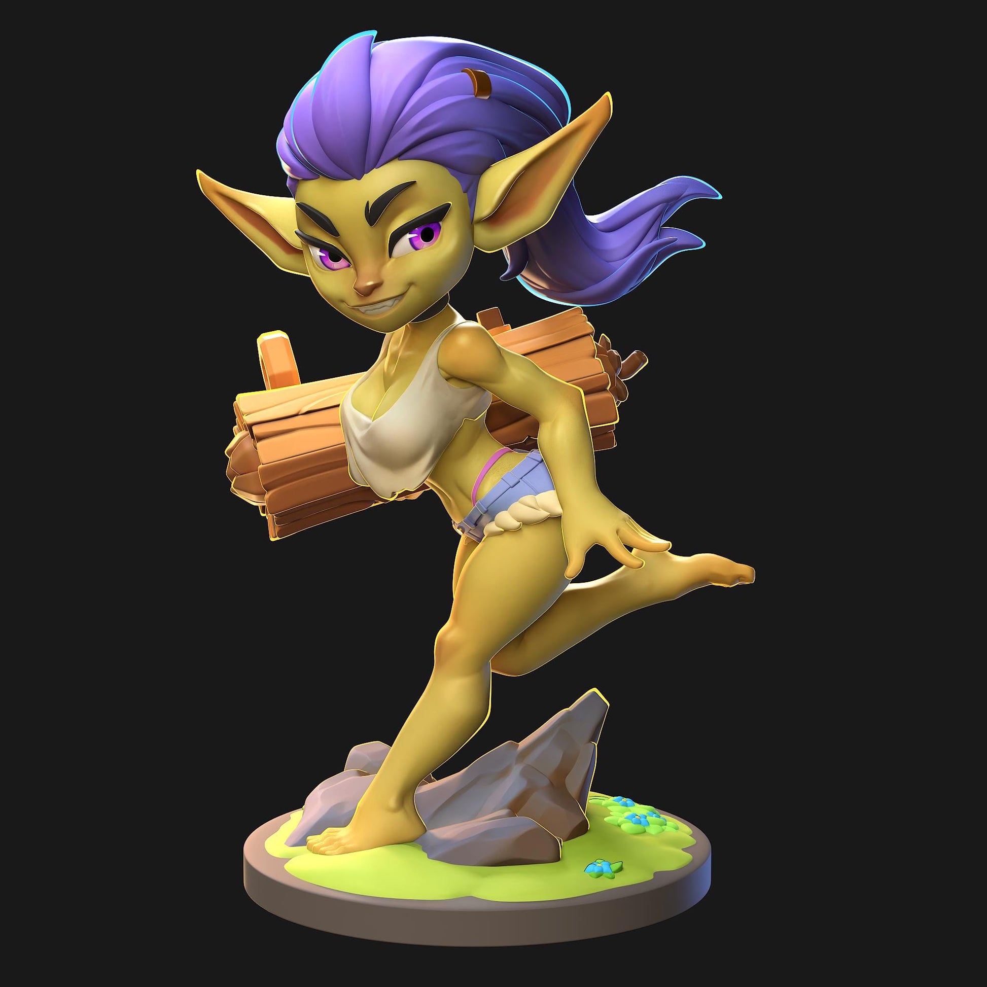 Goblin Scout Miniature | 1ndefference