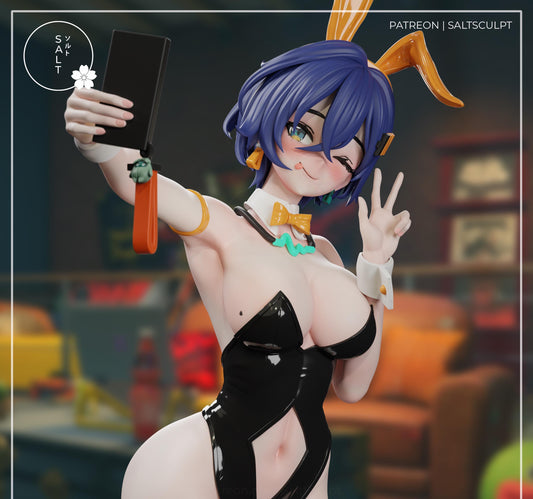 Bunny Girl Model Kit | 3D Resin Printed Figurine | Salt Sculpt