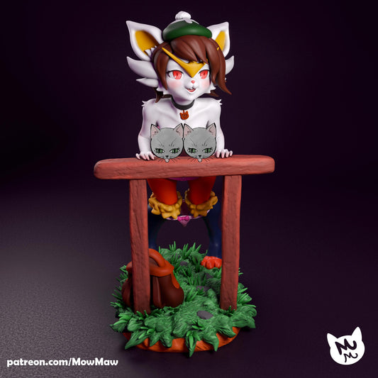 Rabbit Lady Model Kit | Mow Maw