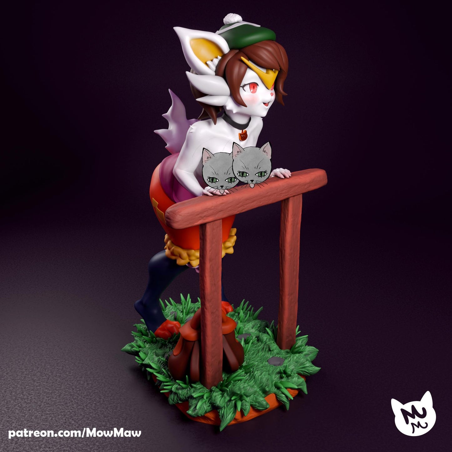 Rabbit Lady Model Kit | Mow Maw