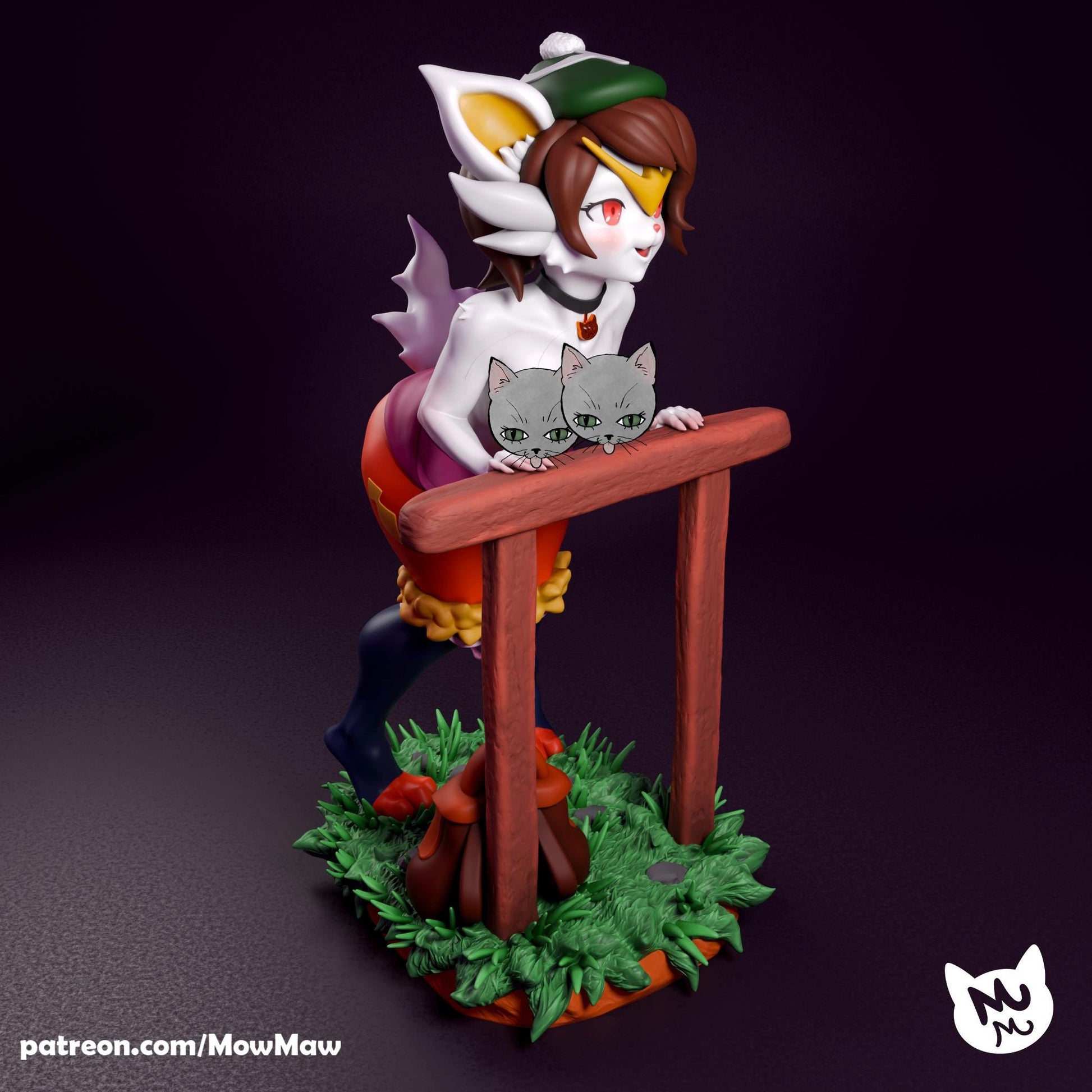 Rabbit Lady Model Kit | Mow Maw