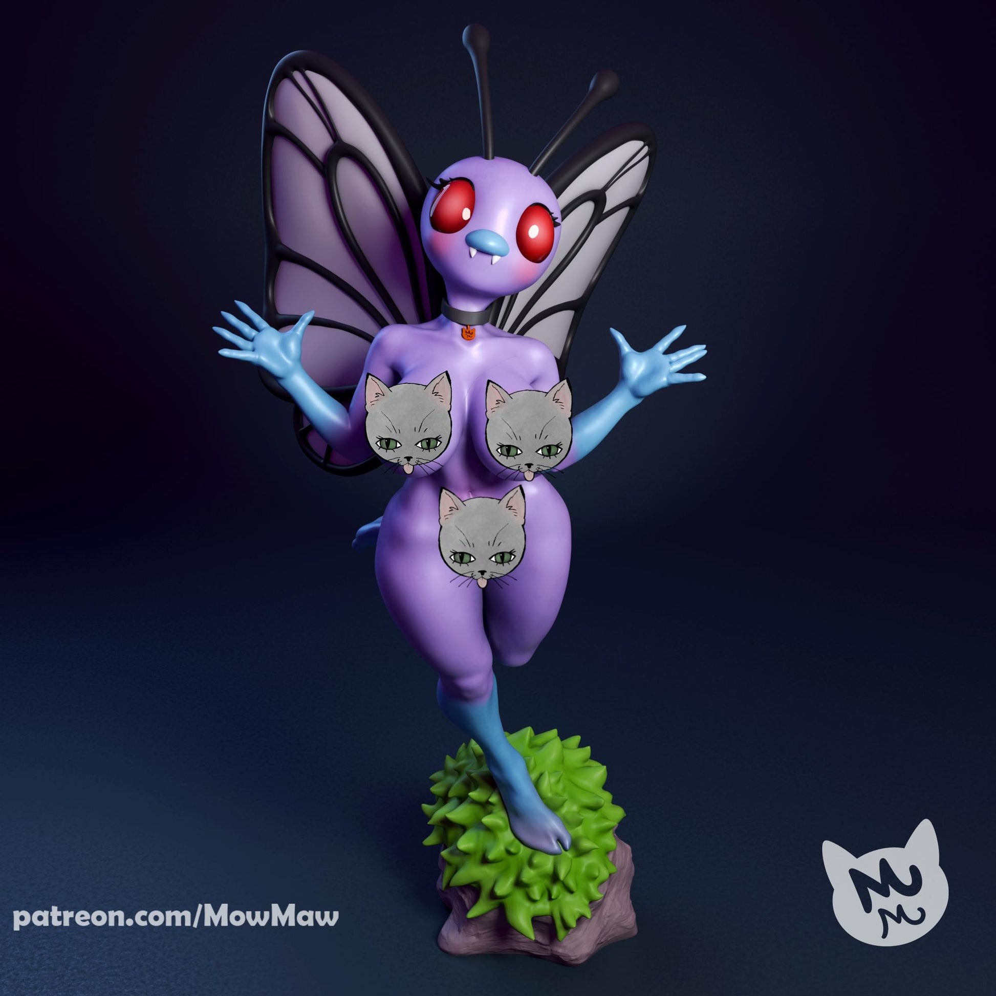 Butterfly Lady Model Kit | Mow Maw