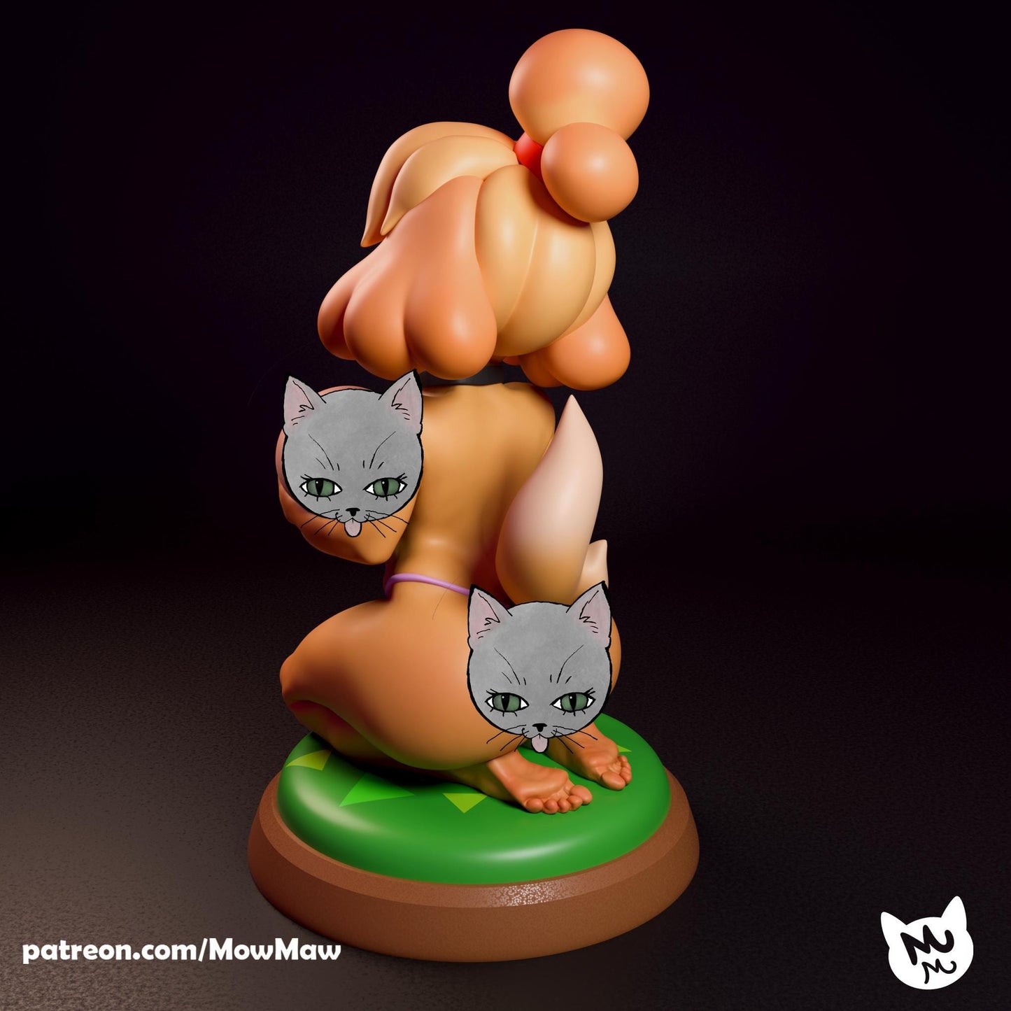 Dog Lady Model Kit | Mow Maw