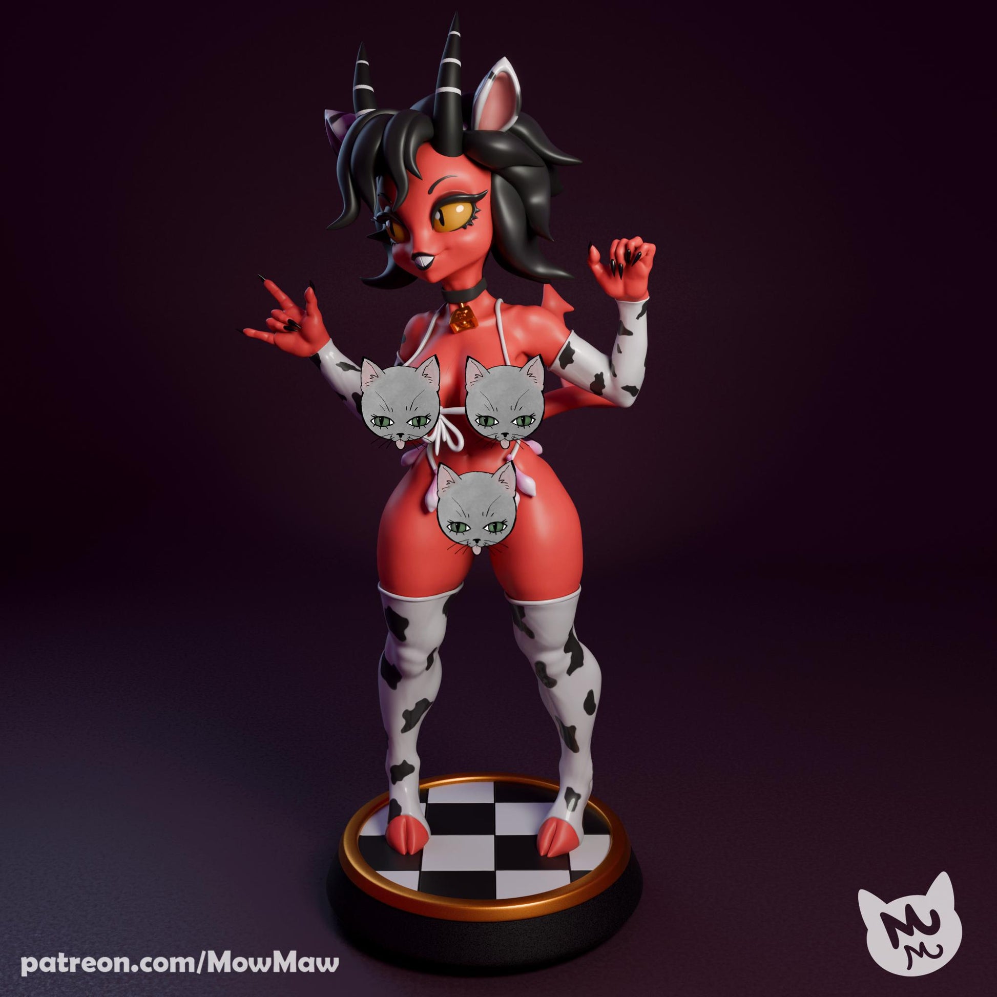 Demon Lady Model Kit | Mow Maw