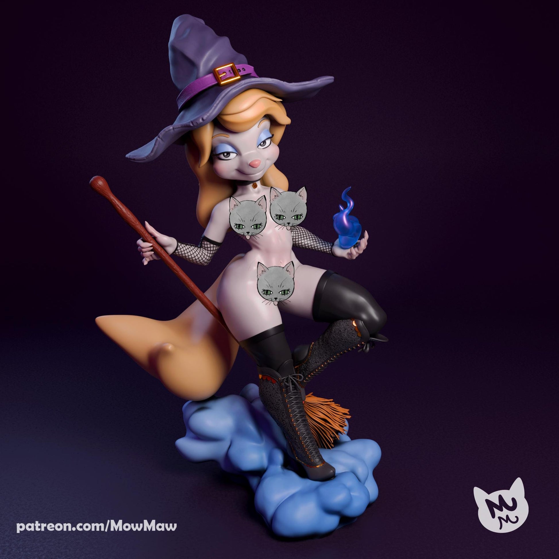 Mink Witch Model Kit | Mow Maw