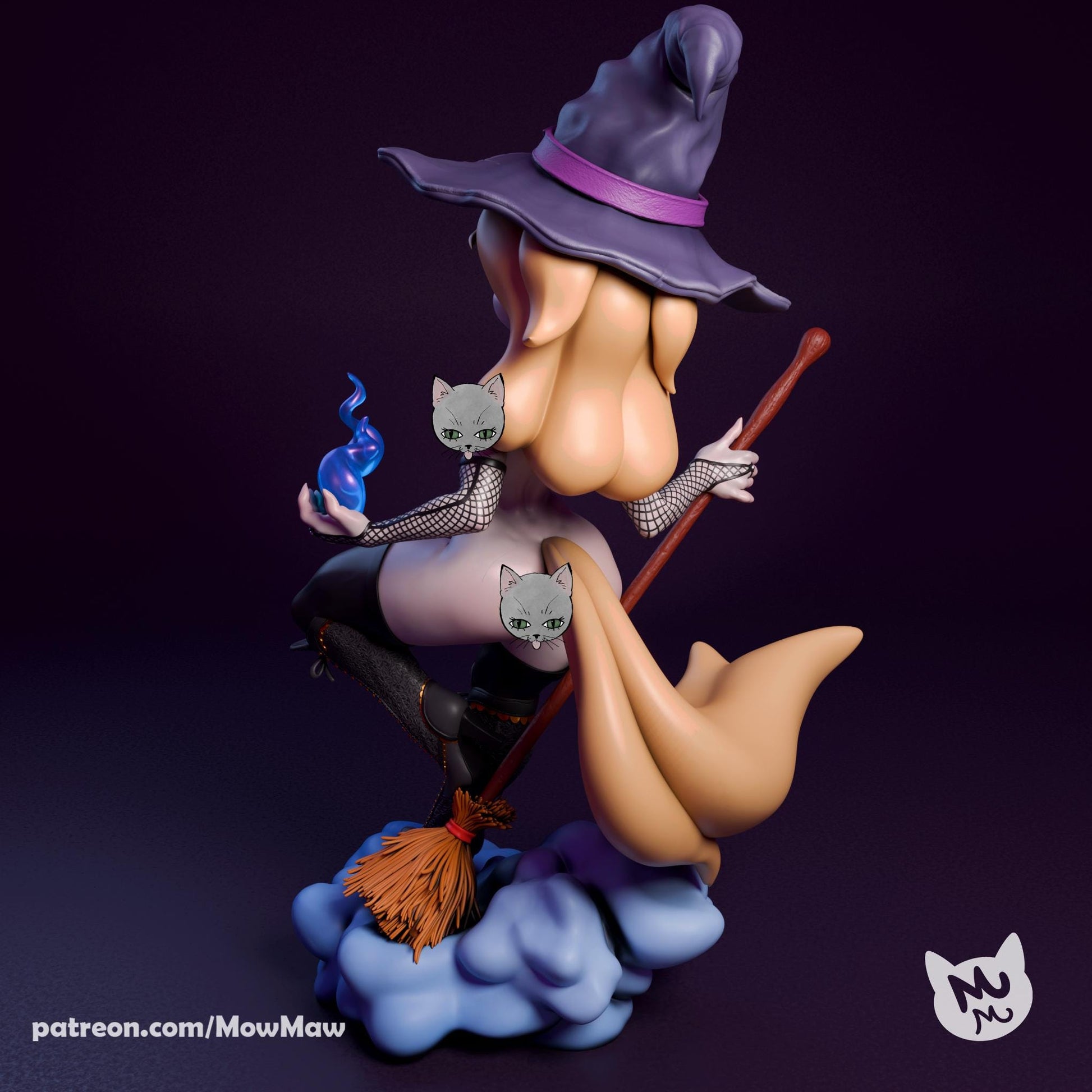 Mink Witch Model Kit | Mow Maw