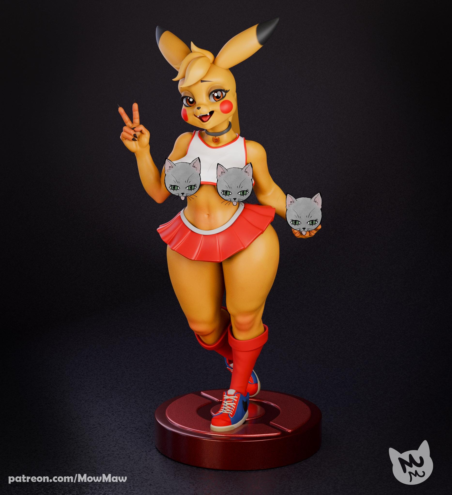 Mouse Lady Model Kit | Mow Maw