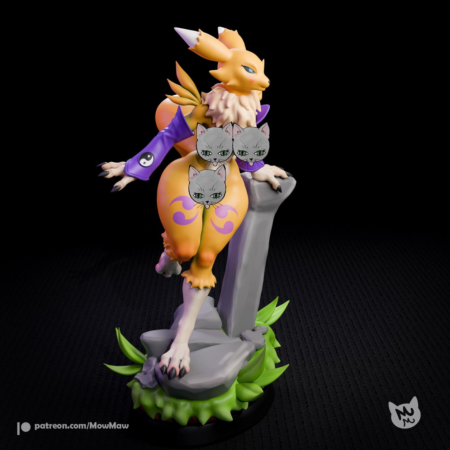 Kitsune Model Kit | Mow Maw
