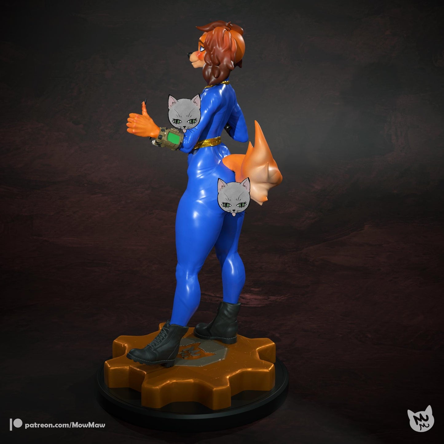 Dog Lady Model Kit | Mow Maw