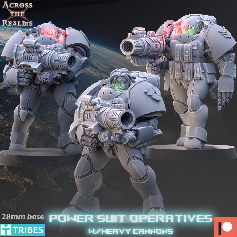 Power Suit Operatives Miniature | Across the Realms