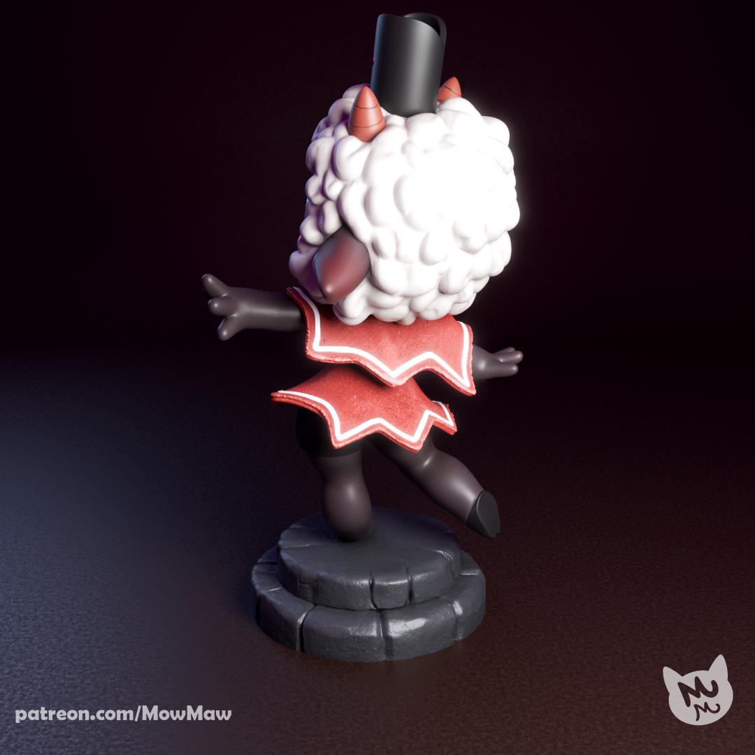 Lamb Lady Model Kit | Mow Maw