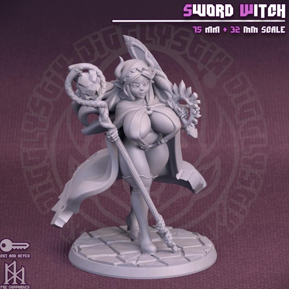 Witch Miniatures | Jigglystix