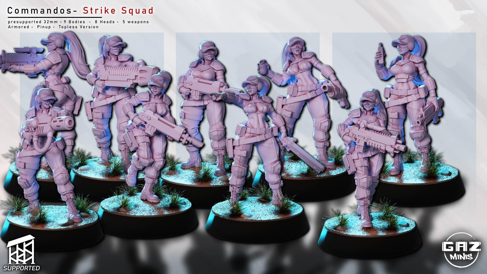 Commandos - Strike Squad | Gaz Minis
