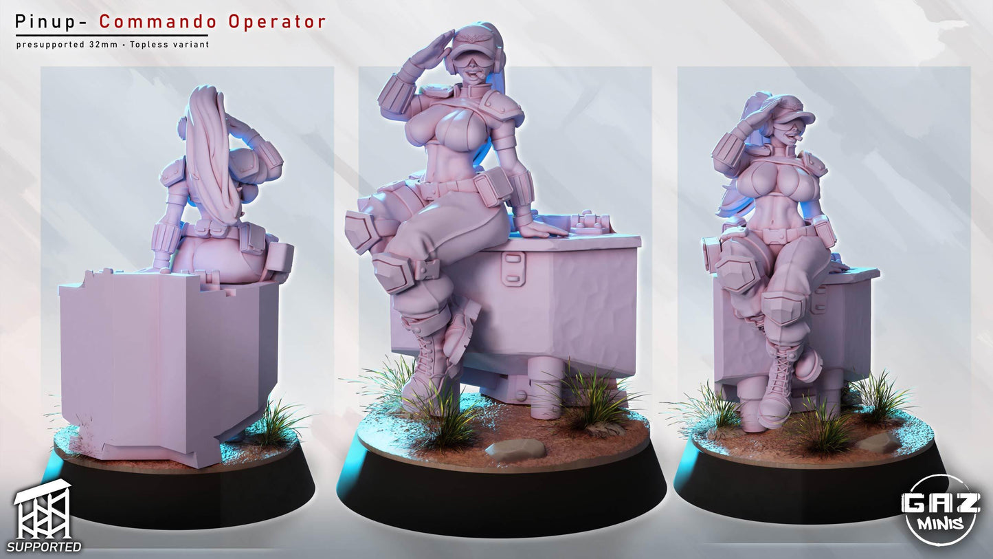 Pinup - Commander Operator | Gaz Minis