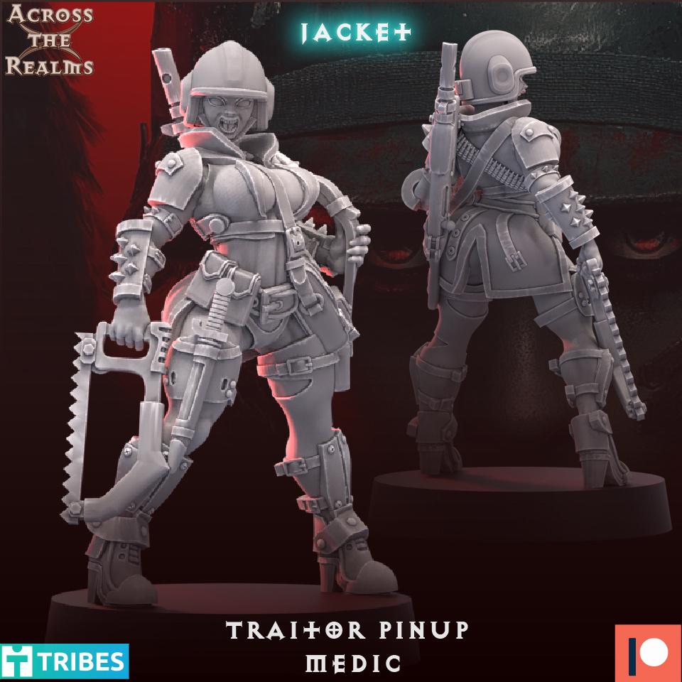 Saboteur Medic Miniature | Across the Realms