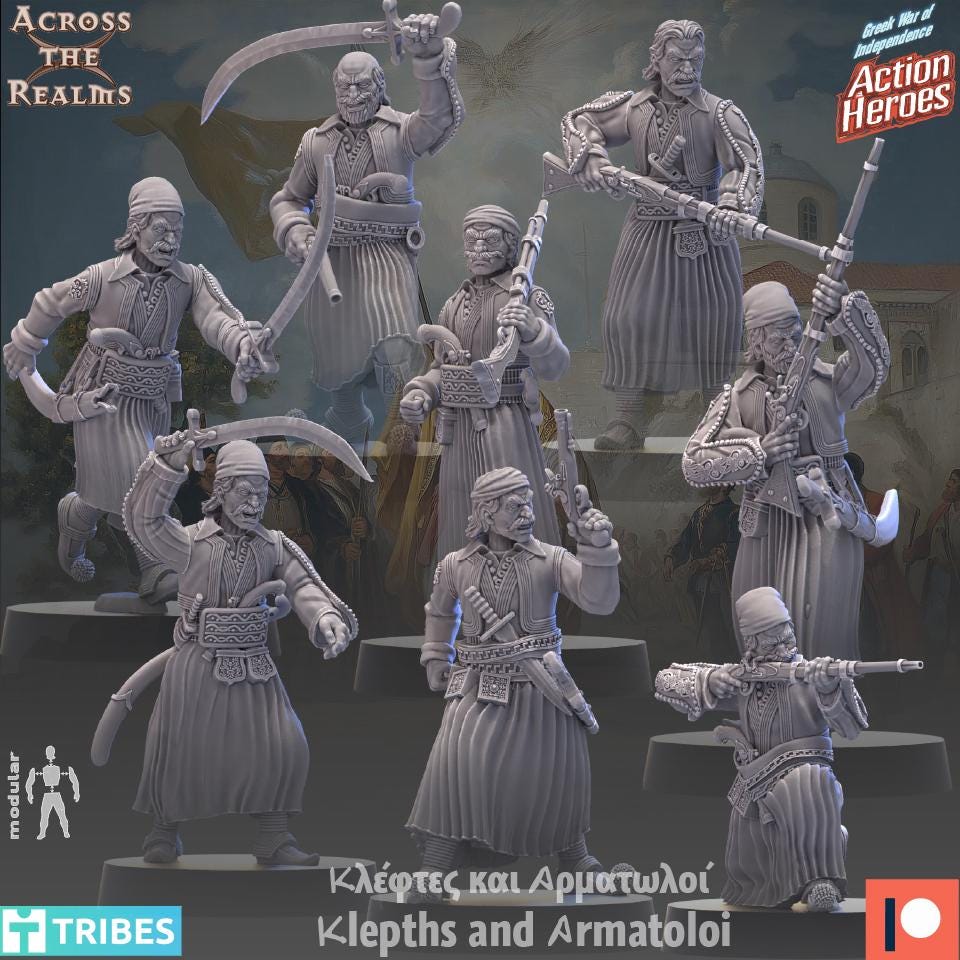 Klefts and Armatoloi Squad | Across the Realms