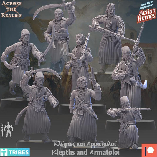 Klefts and Armatoloi Squad | Across the Realms