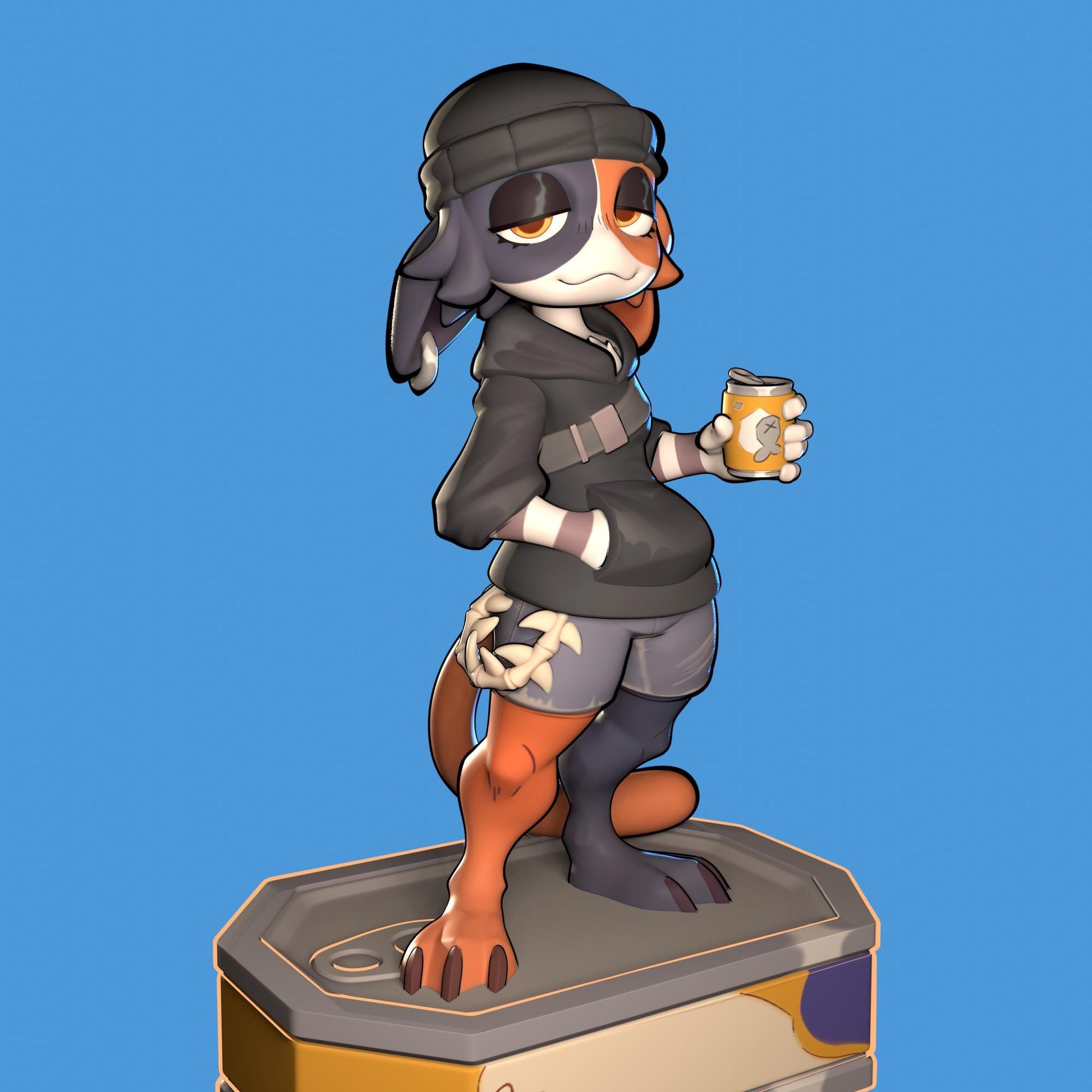 Cat Girl Miniature | 1ndefference