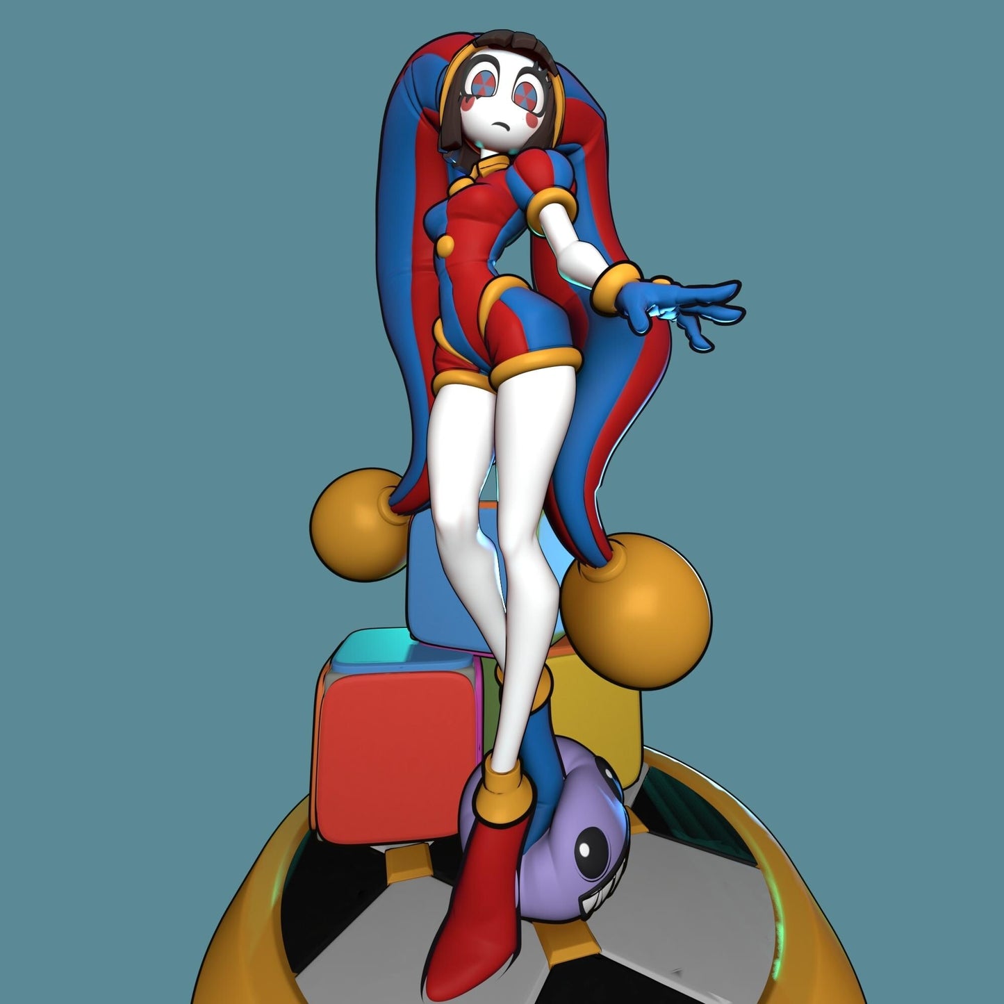 Clown Girl Miniature | 1ndefference