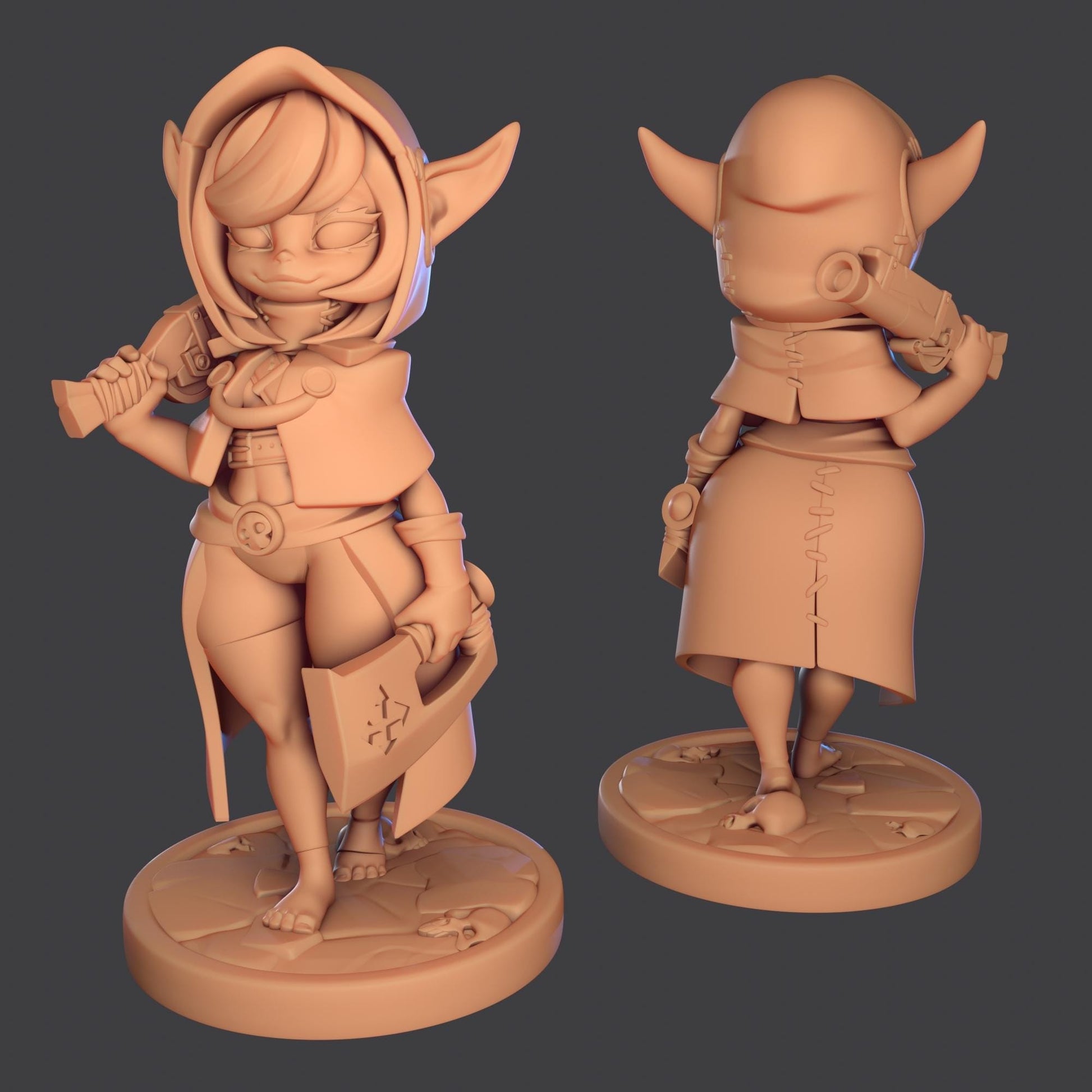 Goblin Hunter Miniature | 1ndefference
