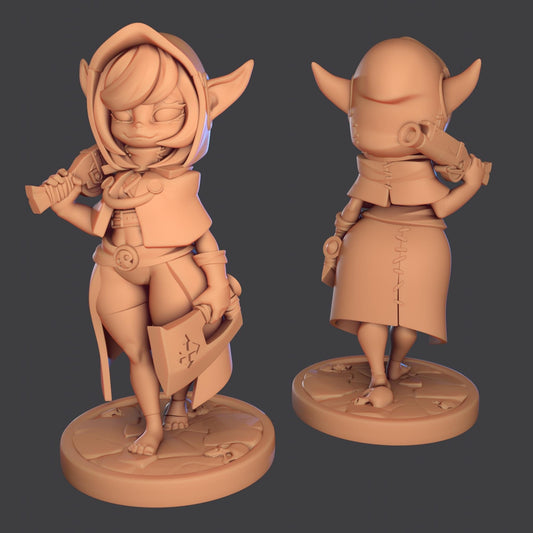 Goblin Hunter Miniature | 1ndefference