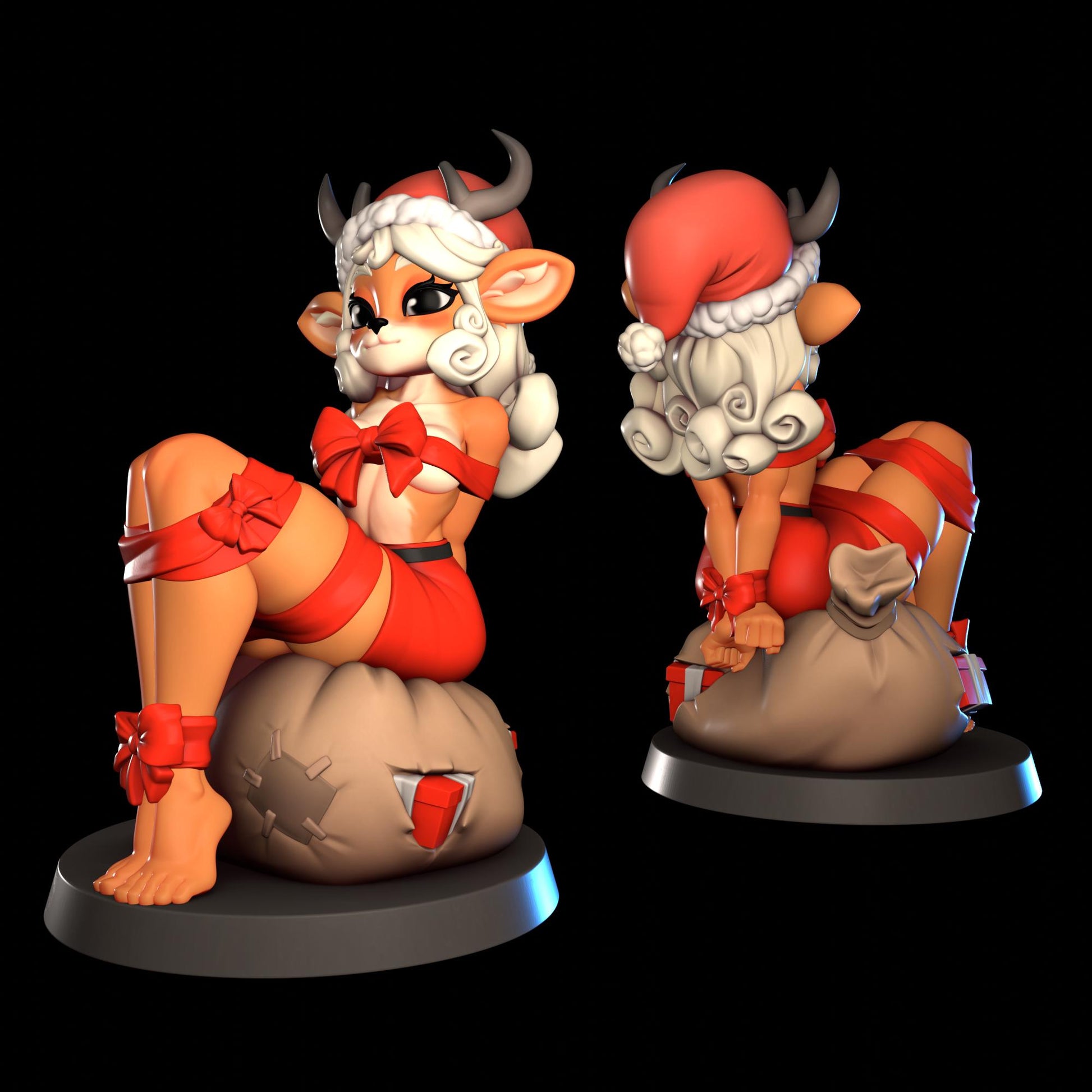 Reindeer Girl Miniature | 1ndefference