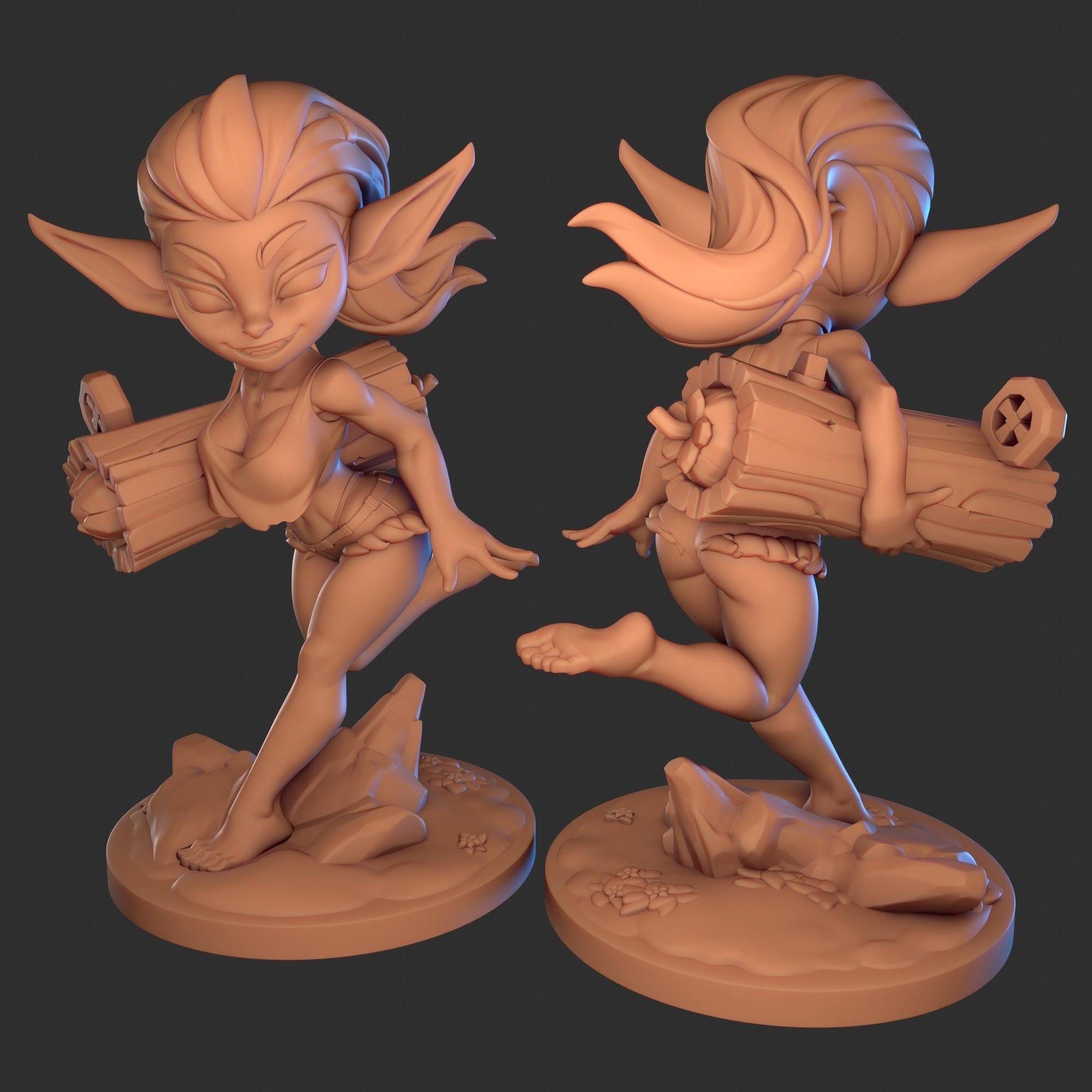Goblin Scout Miniature | 1ndefference