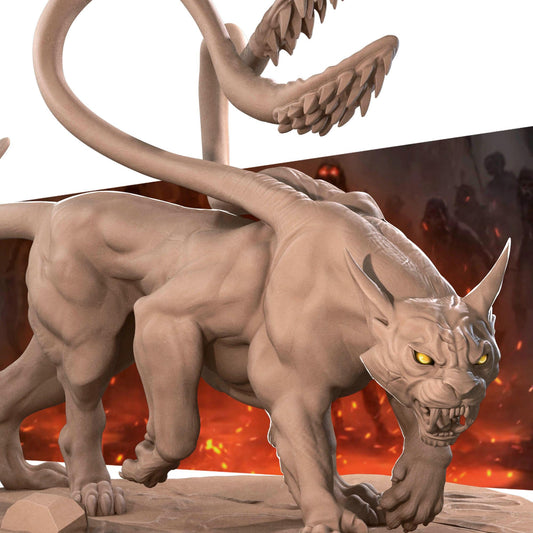 Displacer Beast | Bite the Bullet Miniatures