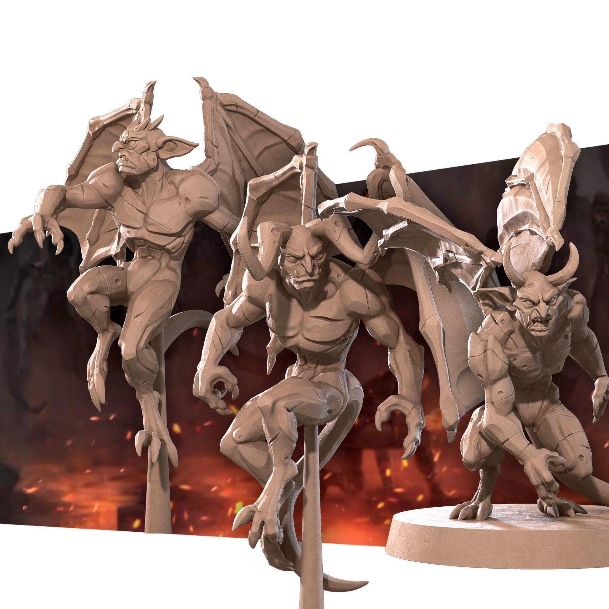 Gargoyles | Bite the Bullet Miniatures